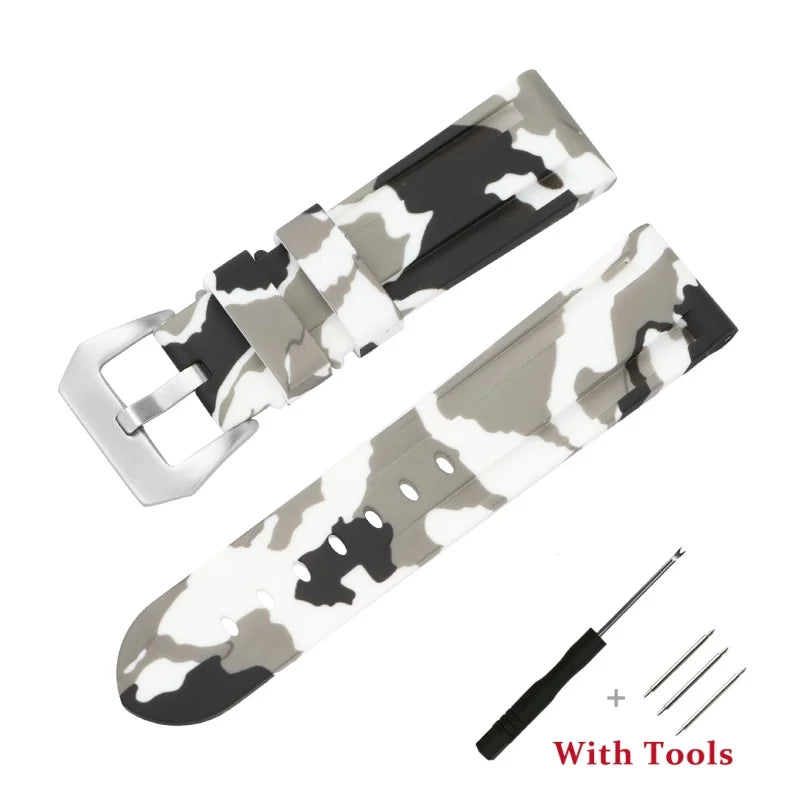Amazfit Silicone Watch Bands - Universal Rubber Sport Strap With Tool