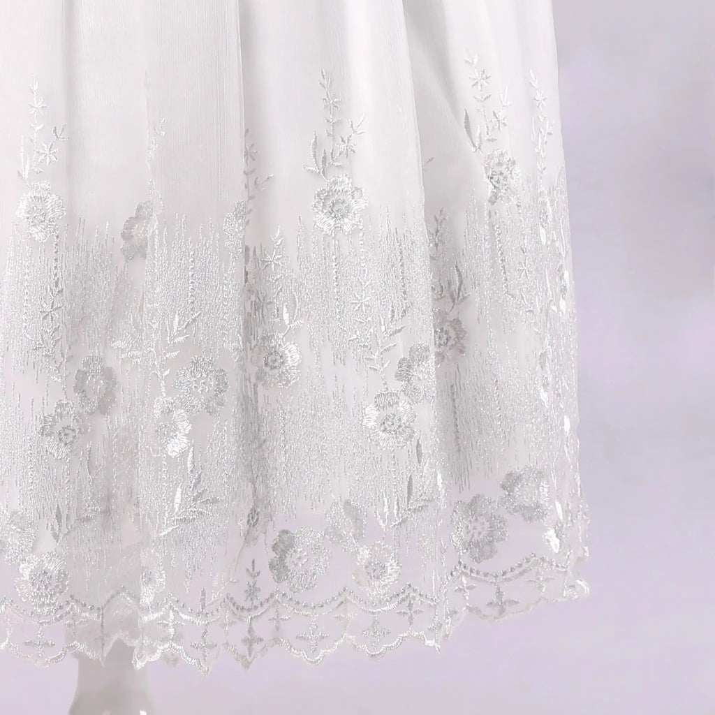 New Princess dress Large children's long dress Girl piano performance dress Festival party dress