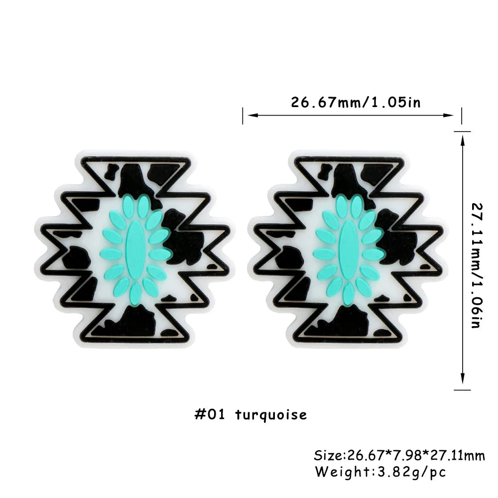 Kovict 5/10Pcs New Focal Silicone Beads Easter Series Bead For Jewelry Making DIY  KeyChain Bracelet Necklace Pen Accessories Lootquake LLC