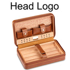 GALINER Charuto Cedar Wood Cigar Humidor Box Travel Cigar Case Storage 4 Cigars Box Humidor Humidifier For Sigar Lootquake LLC