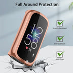 Fitbit Luxe Case and Screen Protector - Premium Protection - SJB-DIAMOND ELITES