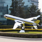 Cool Design outdoor abstract large stainless steel car statue Lootquake LLC