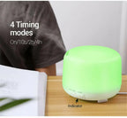 Aroma Diffuser, 300ml Aromatherapy Oil Diffuser with 7-Color Light, Timer-Adjustable Fog Mode Setting 300ML humidifier Lootquake LLC