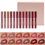 Matte Lip Gloss Set 6 Color Lipstick Smooth And Lasting Display Lip Gloss Waterproof Moisturizing Lipstick Holiday Gift Box Set Lootquake LLC