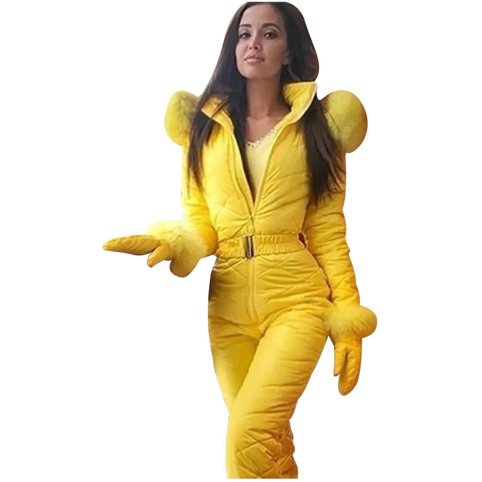 Womens Ski Wear Hoodie Jackets One-Piece - SJB-DIAMOND ELITES
