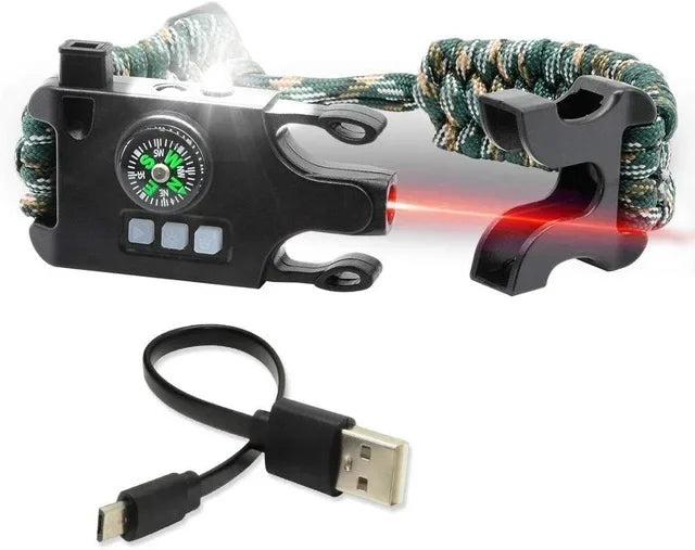 Tactical Survival Wristband Bracelet