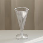 Striped Conical Candle Mold Diy Handmade Aromatherapy Candle Making Tool Home Decor Candle Acrylic Plastic Molds Lootquake LLC