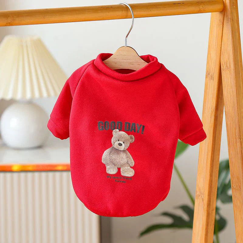 Dog Clothes Dog Costume Pet Clothes Cartoon Bear Pet Shirt  Puppy Clothes Pet Vest Pet Clothes Dog Sport Shirt XS-XXL Lootquake LLC