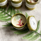 Aromatherapy Candles Crystal Stones Dried Flowers Household Candles Iron Cans Indoor Fragrance Candles Wedding Gifts Lootquake LLC