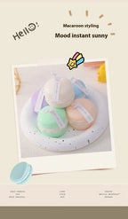 2025 Cute Macaron Creative Styling Aromatherapy Candles Home Fragrance Collection Decoration Ornaments Christmas Birthday Gifts