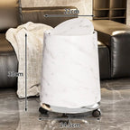 Large Capacity Trash Can Luxury Removable Litter Bins Living Room Rotating Wastebasket Food Recycle Dustbin Cleaning Supplies Lootquake LLC
