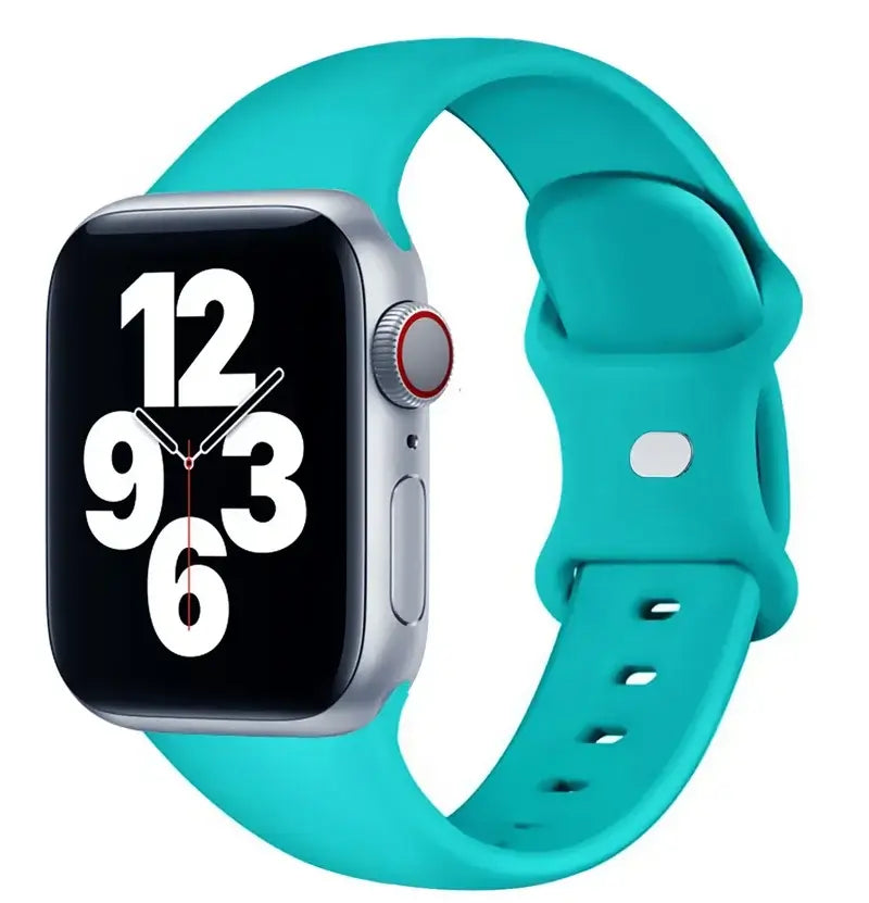 Apple Watch Silicone Band - Soft Waterproof Flexible Strap - SJB-DIAMOND ELITES