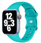 Apple Watch Silicone Band - Soft Waterproof Flexible Strap - SJB-DIAMOND ELITES