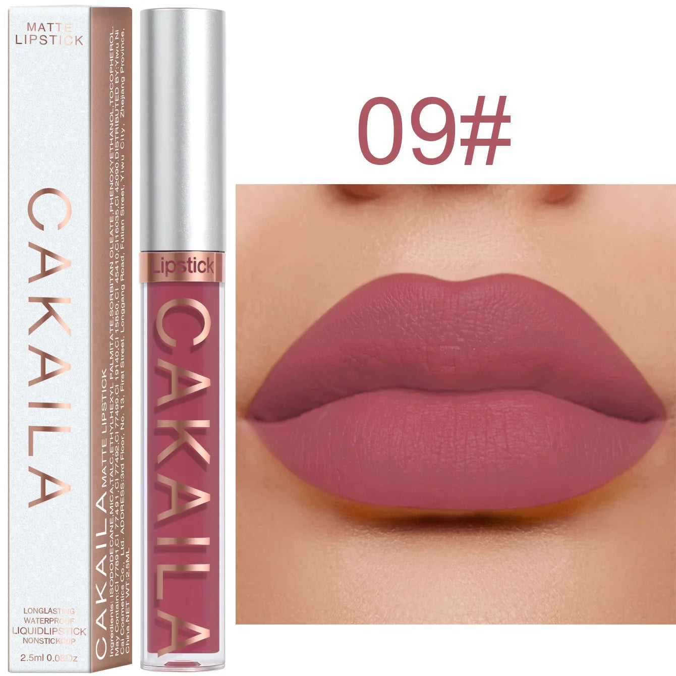 18 Color Lipstick Matte Non-stick Cup Waterproof Lip Gloss Lootquake LLC