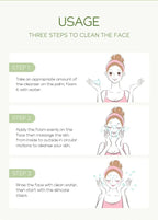 Vitamin C Facial Cleanser Skin Deep Cleansing Moisturizing Blackhead Removal skincare Face Wash Foam Face Cleanser Skin Care Lootquake LLC