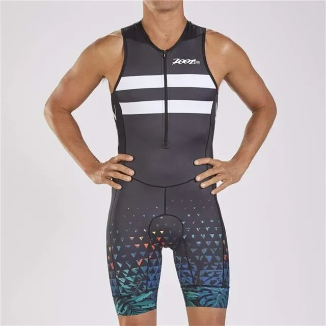 Zootekoi Triathlon Men's Breathable Sleeveless Jacket THRIXINE