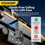 Essager Bluetooth 5.1 Audio Receiver Transmitter 3.5MM 3.5 AUX With Mic Stereo Music Wireless Adapter For  PC TV Car Speakers Lootquake LLC