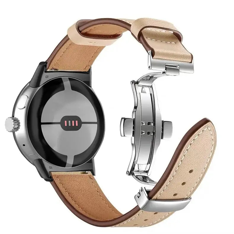 Genuine Leather Google Pixel Watch Band - Stylish & Durable BandsCo Straps