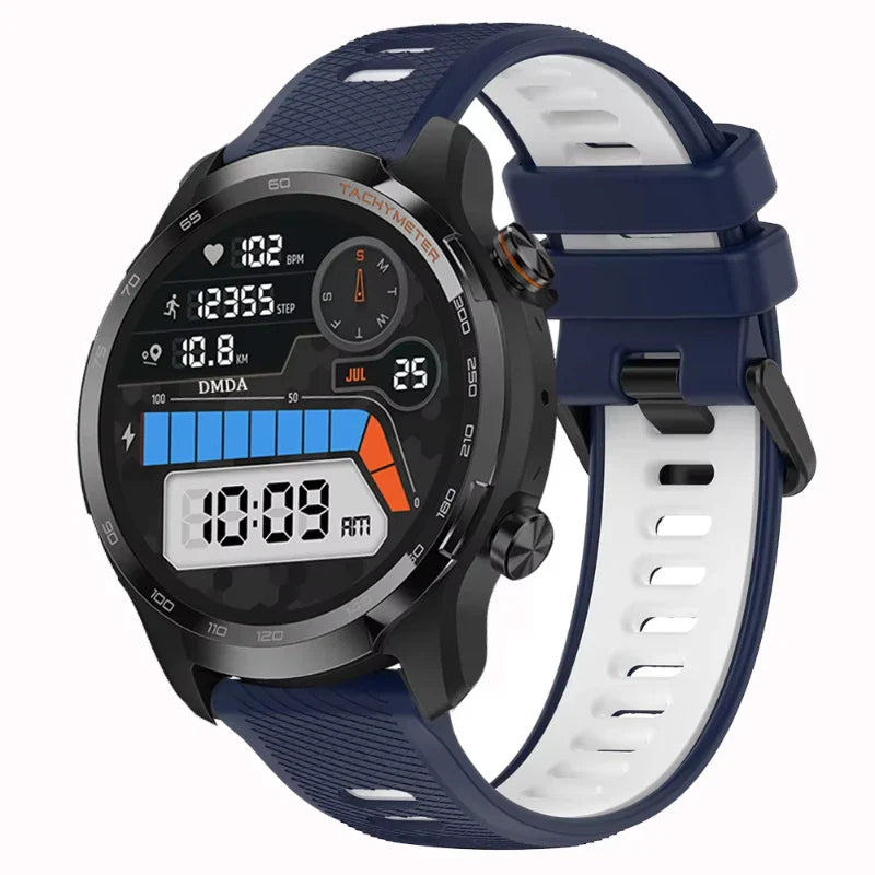 Amazfit Silicone Watch Band Replacement Strap for Smartwatches, Comfortable