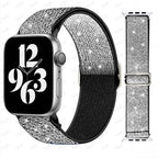 Apple Watch Nylon Band - Stylish, Durable, Elastic Design - SJB-DIAMOND ELITES
