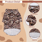 Animal Print Pajama Set - Cozy Loungewear for Women Fashioned Furbabies