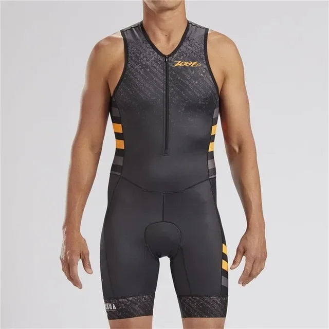 Zootekoi Triathlon Men's Breathable Sleeveless Jacket THRIXINE