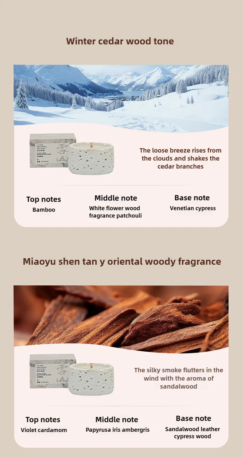 Premium Aromatherapy Scented Candles - Handmade Soy Wax Candles for Relaxation and Home Decor - Long-Lasting Fragrance ﻿ Lootquake LLC