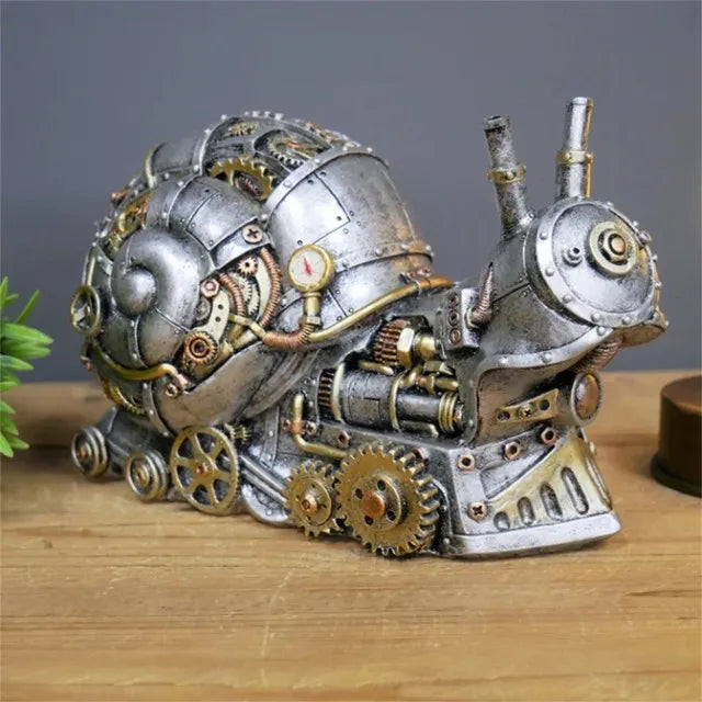 Steampunks Style Animal Sculpture Mechanical Animal Ornament Decoration Heavy Industry Decoration Resin Mechanical Decoration Lootquake LLC
