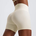 Ultra Comfort High-Waist Yoga Shorts THRIXINE