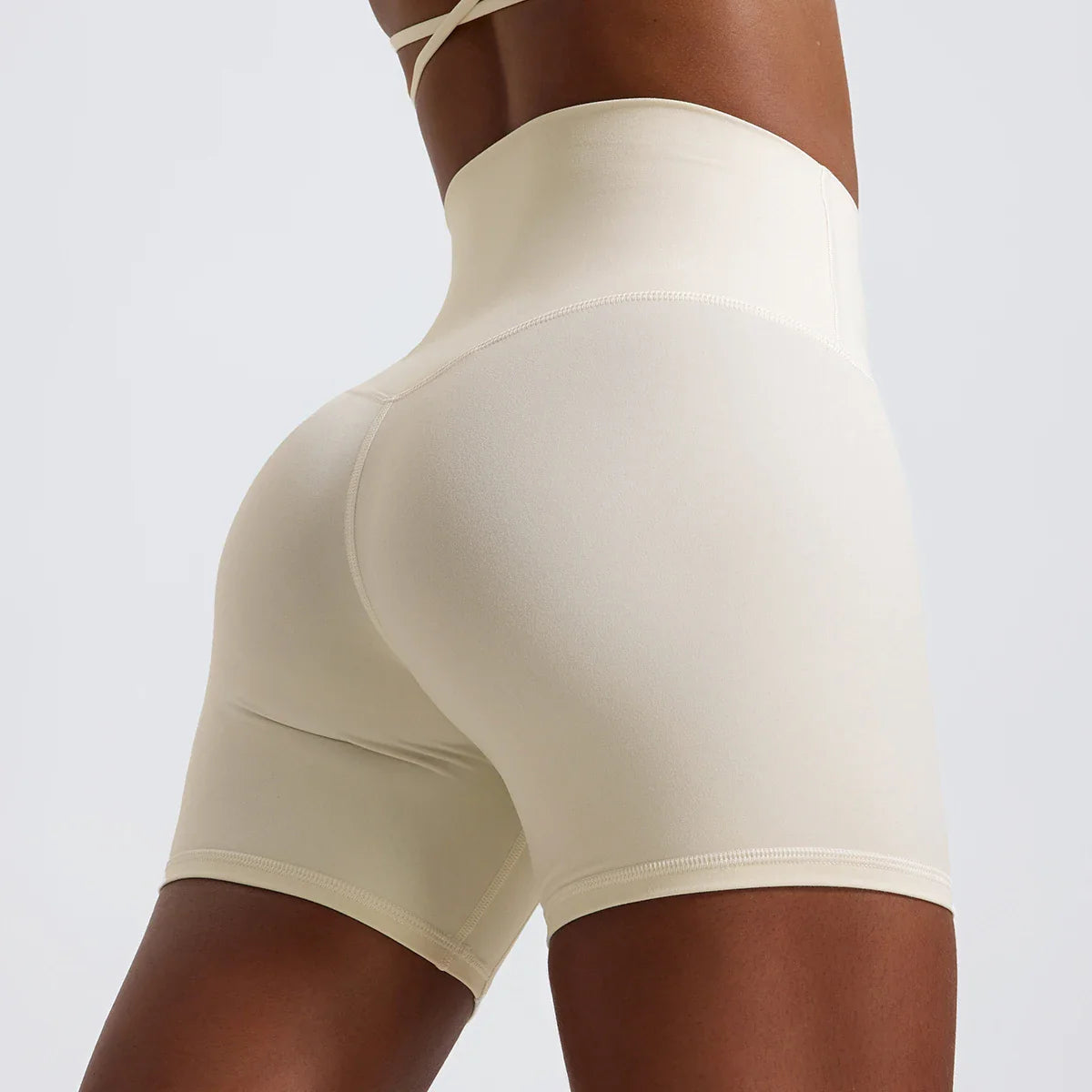Ultra Comfort High-Waist Yoga Shorts THRIXINE