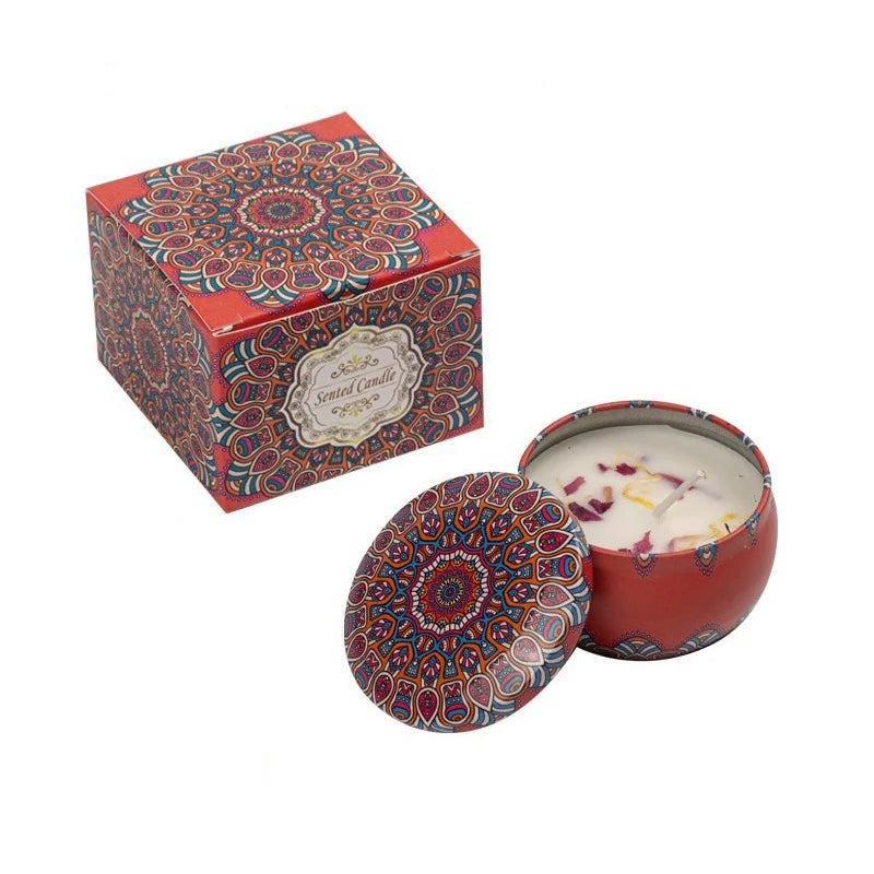 Scented Candle Handmade Natural Soy Aromatherapy Fragrance Birthday/New Year/Teacher Day/Christmas/Party Mother's Day Gift Lootquake LLC