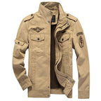 Casual Plus Military Jacket THRIXINE