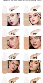 Liquid Foundation Effective Concealer Waterproof Sweat-resistant Makeup Professional Cosmetics Lootquake LLC