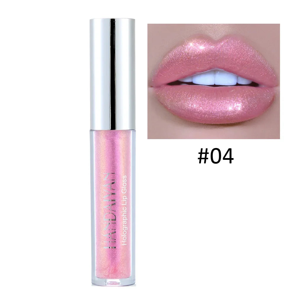 HANDAIYAN Best Seller Glitter Lip Gloss 6colors Moisturizing Mermaid Lip Glaze Waterproof Long Lasting Liquid Lip Stick Lootquake LLC