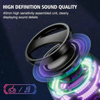 Outdoor Magnetic Bluetooth Speaker Wireless Portable Mini Travel Stereo Speaker with RGB Color Light and Phone Holder for IOS Lootquake LLC