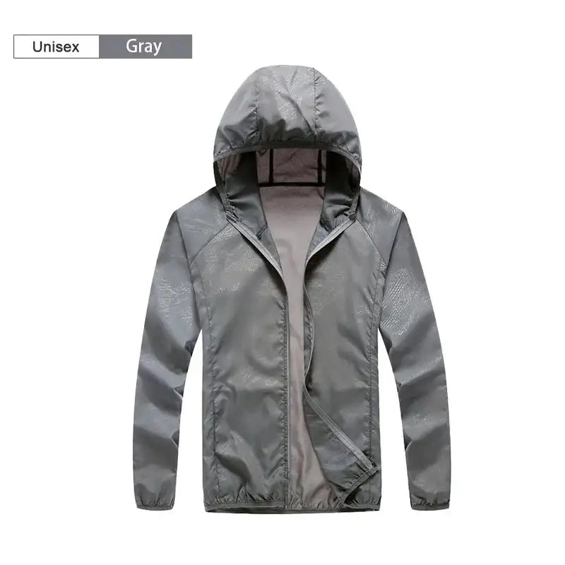 Camping Waterproof Jacket Men Women Windbreaker Men Raincoat Rain Jacket Men Waterproof Hiking Climbing Clothes Sun Protection