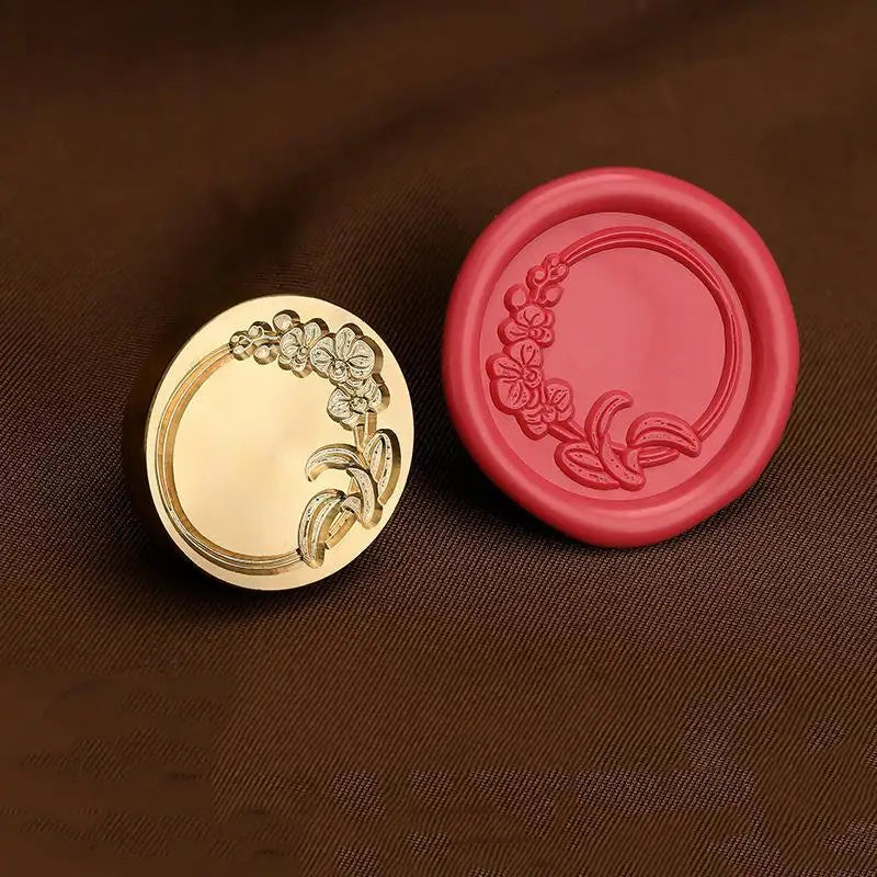Photo Frame Series Sealing Wax Stamp Head Fire Paint Seal Wax Stamp Heads For DIY Scrapbooking Envelope Wedding Party Invitation Lootquake LLC