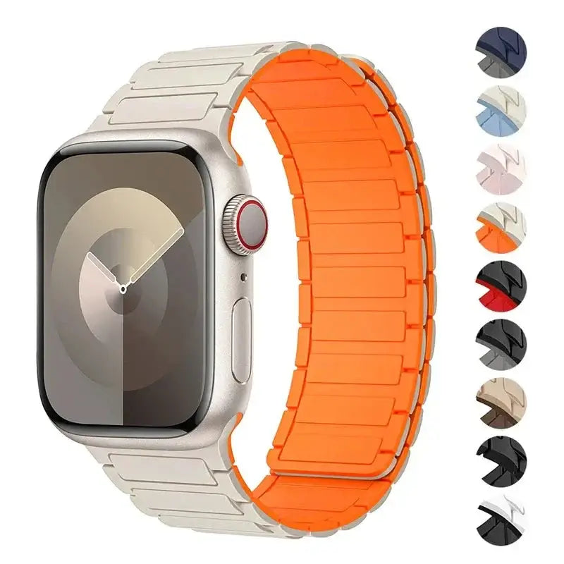 Apple Watch Silicone Strap - Soft, Durable, Stylish Design - SJB-DIAMOND ELITES