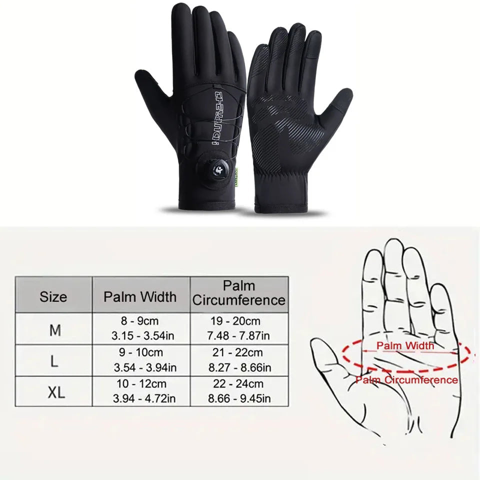 ArcticFlex All-Weather Touchscreen Sports Gloves THRIXINE
