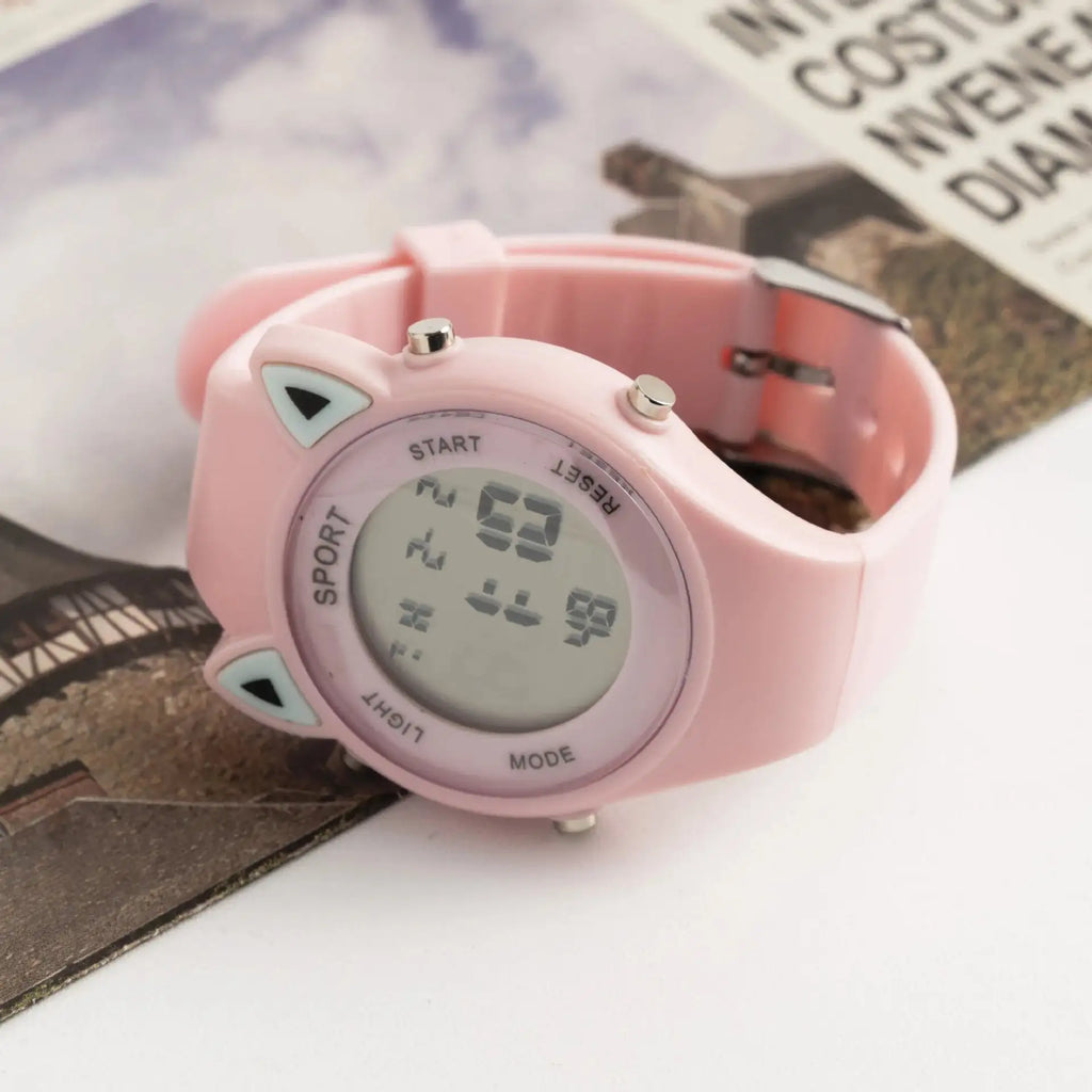 Children Electronic Watches for Girls and Boys Analog Digital Sport Led Simple Electronic Waterproof Wrist Watch Kids Relogio