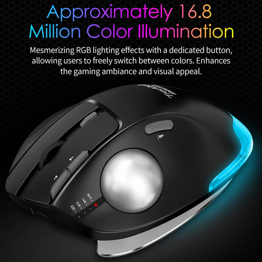 Vertical Gaming Mouse 2.4G Ergonomic Gamer Mice 4800DPI 5 Level DPI Adjustable for PC Computer Accessories Lootquake LLC