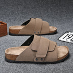 Brand Men Women Sandals Summer Designer Couple Cork Clogs Sandals Luxury Classic Unisex Mules Beach Slide With Adjustable Buckle Lootquake LLC