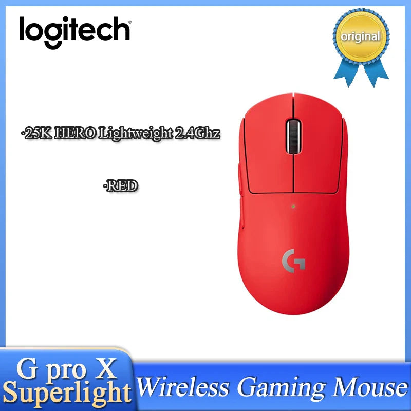 Logitech G PRO X Superlight Wireless Gaming Mouse 16K DPI Sensor Pink Wireless Gaming Mouse 25K HERO Mechanical Gaming Mouse Lootquake LLC