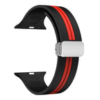 Apple Watch Silicone Strap - Durable Magnetic Closure Design - SJB-DIAMOND ELITES