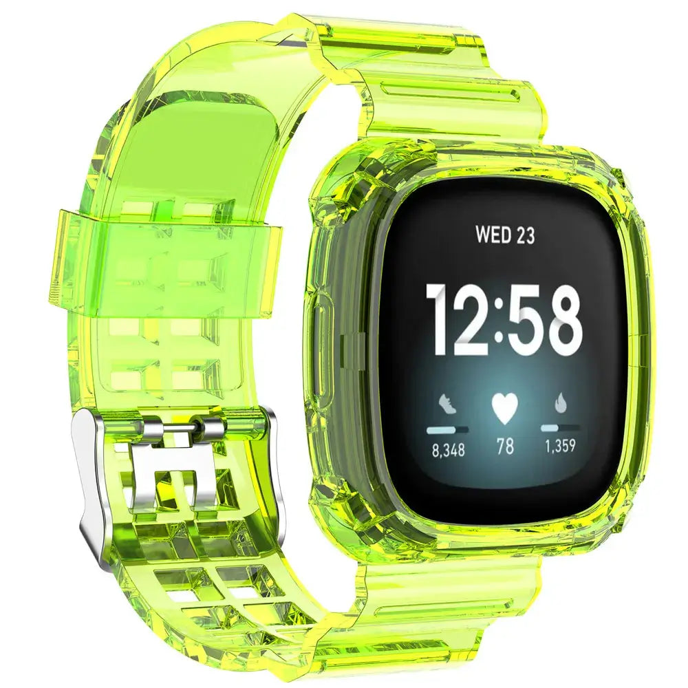 Band + Case For Fitbit Versa 3 & 4 - SJB-DIAMOND ELITES