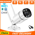 WiFi IP Camera Waterproof Onvif Wireless Bullet Security Camera H.265 Human Detect Night Vision Outdoor CCTV Surveillance Xmeye Lootquake LLC