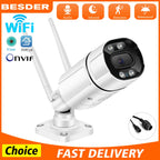 WiFi IP Camera Waterproof Onvif Wireless Bullet Security Camera H.265 Human Detect Night Vision Outdoor CCTV Surveillance Xmeye Lootquake LLC