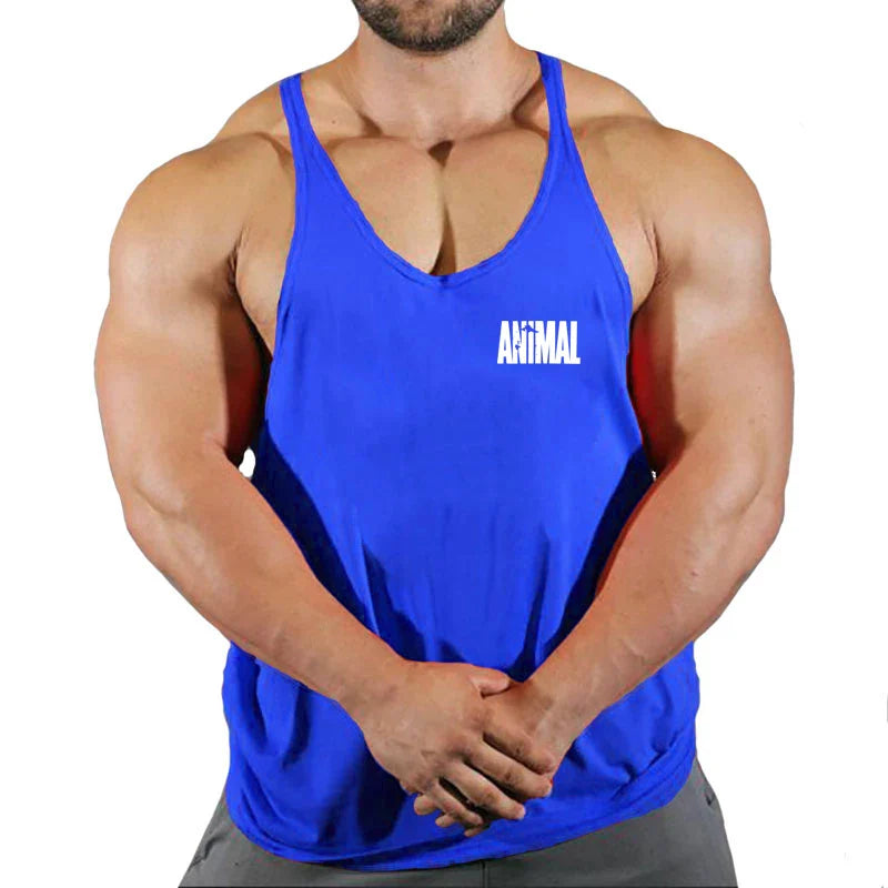 Men's cotton tank tops - SJB-DIAMOND ELITES