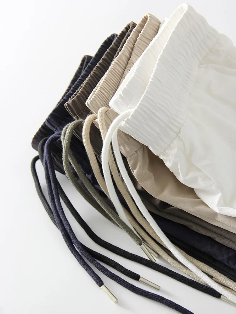 ChicEase High Waist Wide Leg Joggers THRIXINE