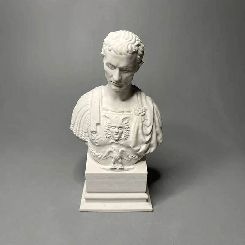 Caesar plaster statue sculpture bust personality niche creative model ornaments museum replica art